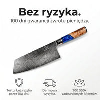 Aoki Nóż Szefa Kuchni Damasceński
