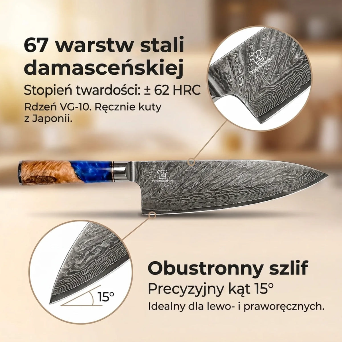 Aoki Pakiet Kombi Damasceński Burokku