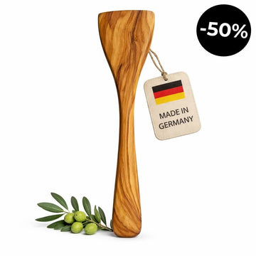 Łopatka do Patelni z Drewna Oliwnego (30 cm)