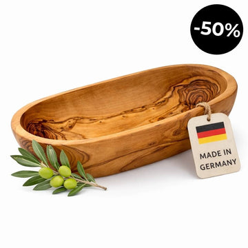 Misa na Owoce z Litego Drewna Oliwnego (29 cm)