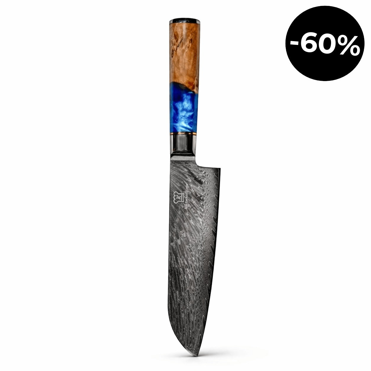 Aoki Santoku Nóż Damasceński