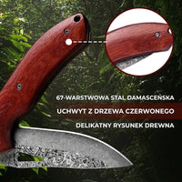 Nóż Składany Damasceński Heritage